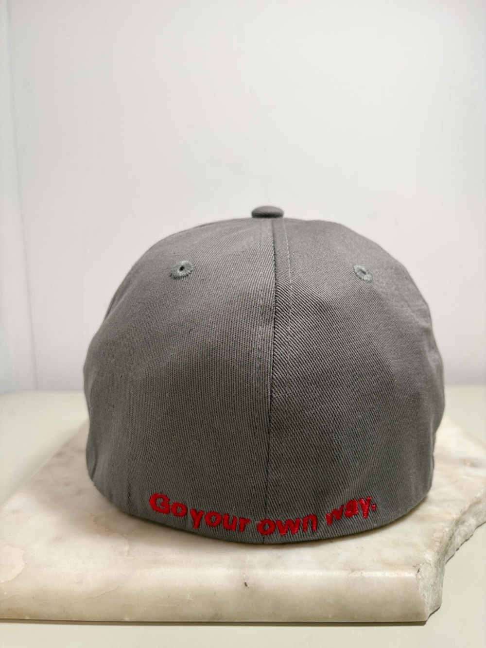 Oris Holstein 1904 Hat L/Xl Gray Fitted Baseball Cap Embroidered Logo View 4